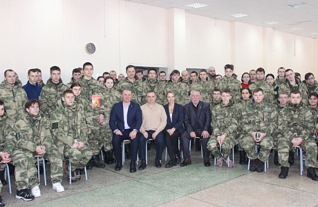Михаил Лисин встретился с бойцами и командирами подразделений отряда содействия полиции «Тигр»
